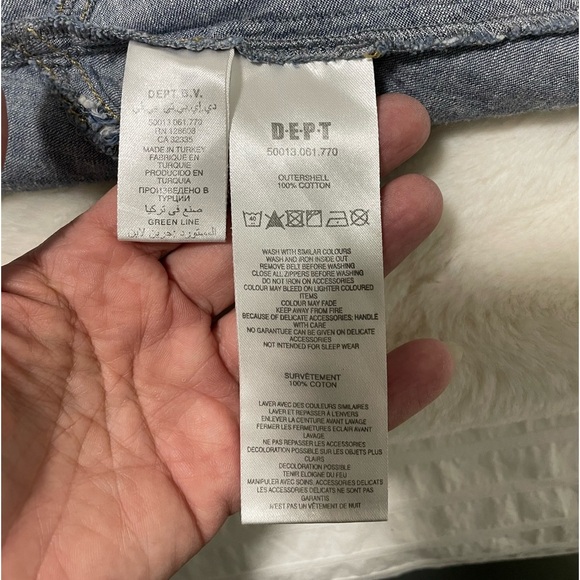 Cute denim tiered halter dress - Picture 4 of 4